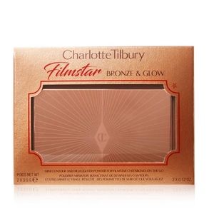 BRAND NEW IN BOX CHARLOTTE TILBURY | Filmstar Bronze & Glow (Mini 2x3.5g)